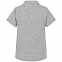 Рубашка поло детская Virma Kids, серый меланж с логотипом  заказать по выгодной цене в кибермаркете AvroraStore