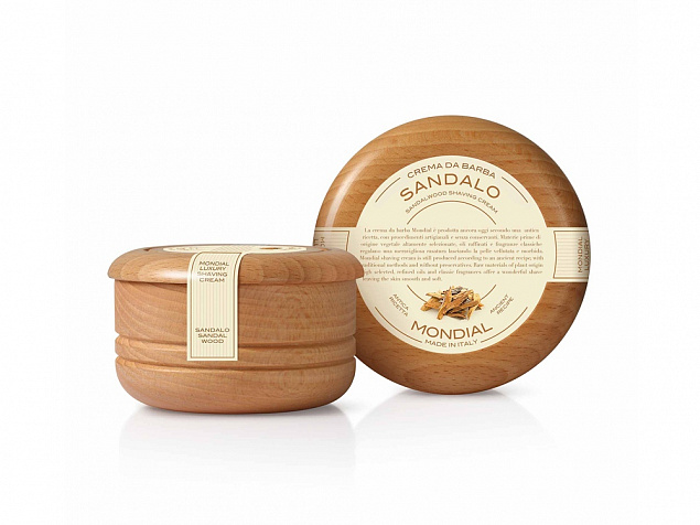 Крем для бритья «SANDALO» с ароматом сандалового дерева, 140 мл с логотипом  заказать по выгодной цене в кибермаркете AvroraStore