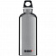Бутылка для воды Traveller 600, светло-серая с логотипом  заказать по выгодной цене в кибермаркете AvroraStore