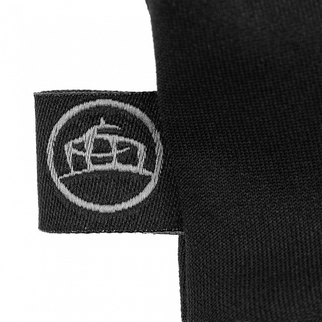 Перчатки Knitted Touch, черные с логотипом  заказать по выгодной цене в кибермаркете AvroraStore