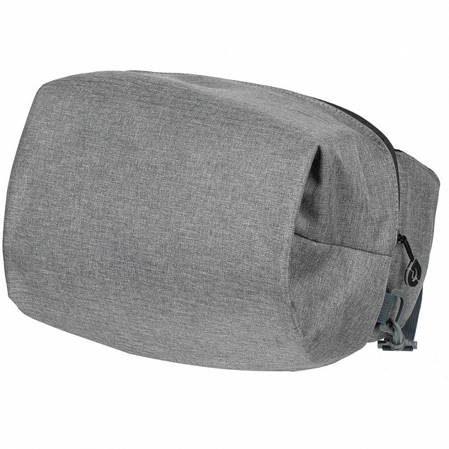 Рюкзак на одно плечо Burst Tweed, серый с логотипом  заказать по выгодной цене в кибермаркете AvroraStore