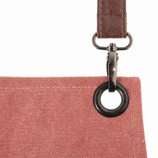 Фартук Craft, красно-розовый с логотипом  заказать по выгодной цене в кибермаркете AvroraStore