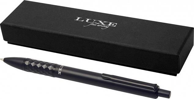 Tactical Dark шариковая ручка с нажимным механизмом , черный с логотипом  заказать по выгодной цене в кибермаркете AvroraStore