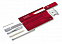 Швейцарская карточка «SwissCard Quattro3, 14 функций с логотипом  заказать по выгодной цене в кибермаркете AvroraStore