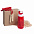 Набор подарочный INMODE: бутылка для воды, скакалка, стружка, коробка, синий с логотипом  заказать по выгодной цене в кибермаркете AvroraStore
