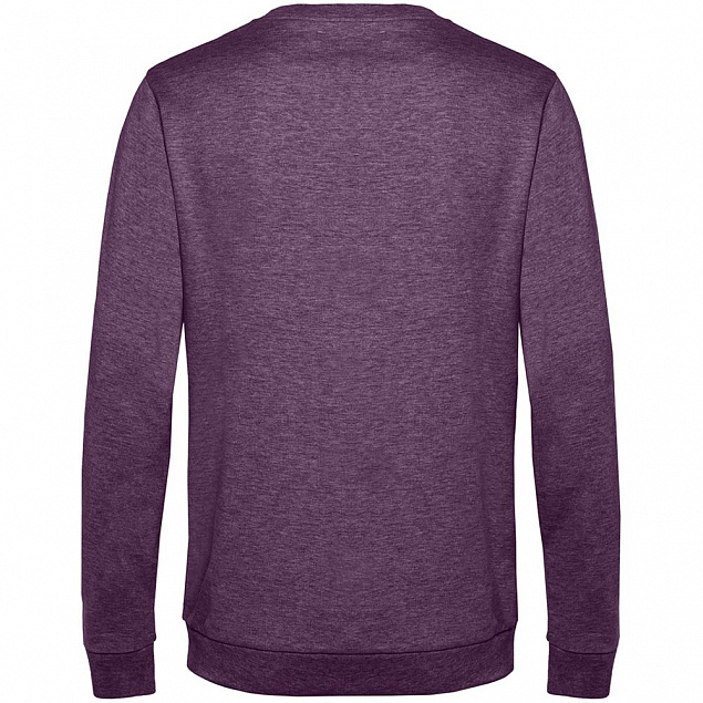 Свитшот унисекс Set In, фиолетовый меланж с логотипом  заказать по выгодной цене в кибермаркете AvroraStore