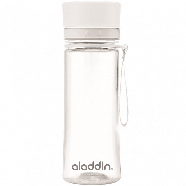 Бутылка для воды Aveo 350, белая с логотипом  заказать по выгодной цене в кибермаркете AvroraStore