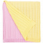 Плед Friolenta, желтый с розовым с логотипом  заказать по выгодной цене в кибермаркете AvroraStore