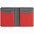 Картхолдер с отделением для купюр Dual, оранжевый с логотипом  заказать по выгодной цене в кибермаркете AvroraStore