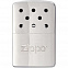 Каталитическая грелка для рук Zippo Mini, серебристая с логотипом  заказать по выгодной цене в кибермаркете AvroraStore