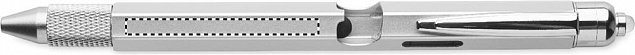 Ручка с линейкой и уровнем с логотипом  заказать по выгодной цене в кибермаркете AvroraStore