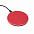 Беспроводное зарядное устройство Flappy, красный, черный с логотипом  заказать по выгодной цене в кибермаркете AvroraStore