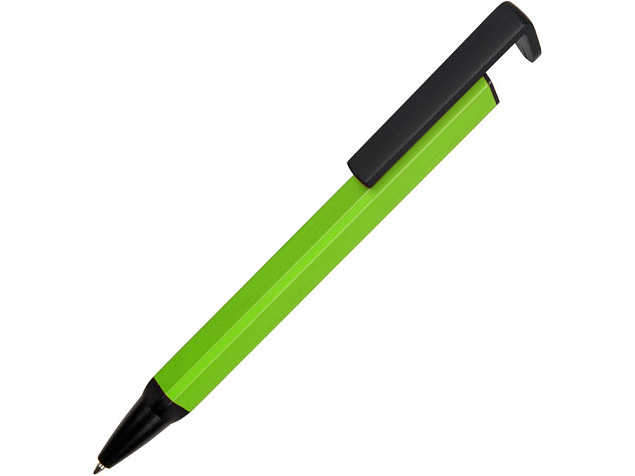 Ручка-подставка металлическая «Кипер Q» с логотипом  заказать по выгодной цене в кибермаркете AvroraStore