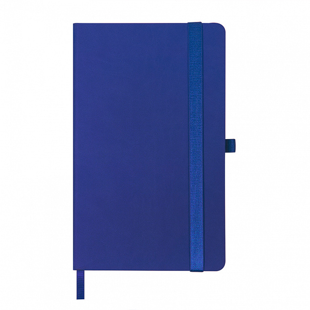Ежедневник недатированный HAMILTON, A5, темно-синий, кремовый блок с логотипом  заказать по выгодной цене в кибермаркете AvroraStore