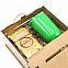 Подарочный набор Ми́тчелл, зеленый с логотипом  заказать по выгодной цене в кибермаркете AvroraStore