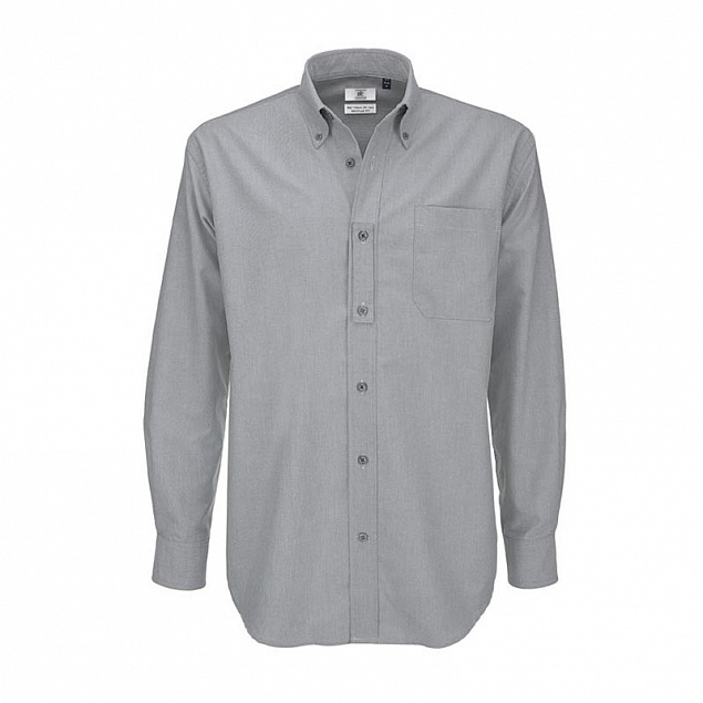 Рубашка мужская с длинным рукавом Oxford LSL/men с логотипом  заказать по выгодной цене в кибермаркете AvroraStore