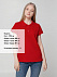 Рубашка поло женская Virma Lady, красная с логотипом  заказать по выгодной цене в кибермаркете AvroraStore