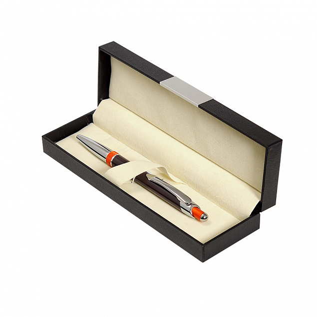Коробка подарочная, футляр, пластик, с алюминиевой вставкой, для 1 ручки с логотипом  заказать по выгодной цене в кибермаркете AvroraStore