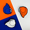 Флешка «Каска», синяя, 8 Гб с логотипом  заказать по выгодной цене в кибермаркете AvroraStore