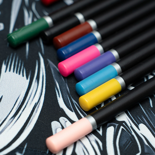 Набор цветных карандашей PROFESSIONAL, 12 цветов с логотипом  заказать по выгодной цене в кибермаркете AvroraStore
