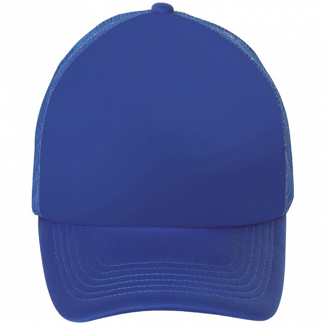 Бейсболка BUBBLE, ярко-синяя с логотипом  заказать по выгодной цене в кибермаркете AvroraStore