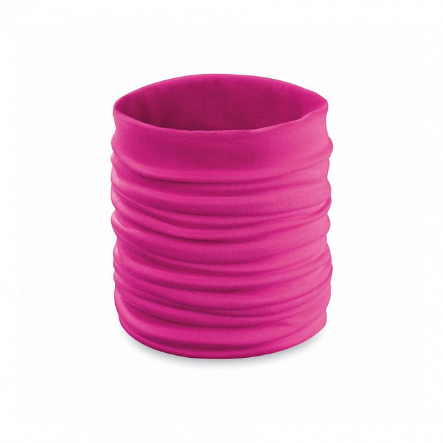 Шарф-бандана HAPPY TUBE, универсальный размер, розовый, полиэстер с логотипом  заказать по выгодной цене в кибермаркете AvroraStore