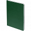 Блокнот Verso в клетку, зеленый с логотипом  заказать по выгодной цене в кибермаркете AvroraStore