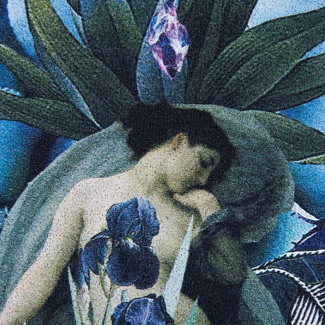 Толстовка Beauty Sleep, синий меланж с логотипом  заказать по выгодной цене в кибермаркете AvroraStore