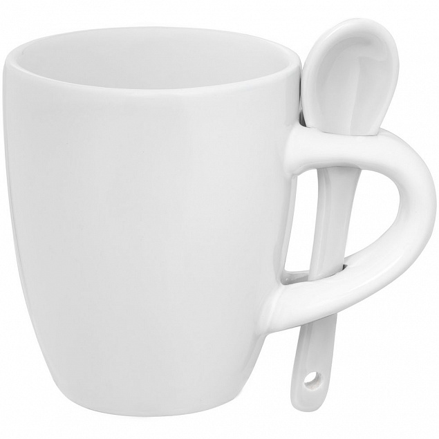 Набор для кофе Pairy, белый с логотипом  заказать по выгодной цене в кибермаркете AvroraStore