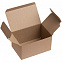 Коробка Couple Cup под 2 кружки, большая, крафт с логотипом  заказать по выгодной цене в кибермаркете AvroraStore