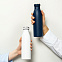 Термобутылка вакуумная герметичная, Libra, 500 ml, синяя с логотипом  заказать по выгодной цене в кибермаркете AvroraStore