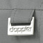 Зонт складной Fiber Alu Light, серый с логотипом  заказать по выгодной цене в кибермаркете AvroraStore