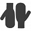 Варежки Life Explorer, темно-серые (графит) с логотипом  заказать по выгодной цене в кибермаркете AvroraStore