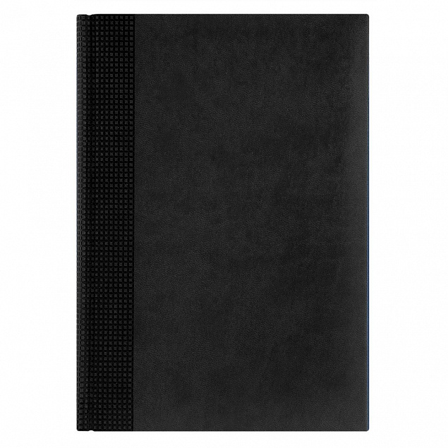 Недатированный ежедневник VELVET 650U (5451) 145x205мм , без календаря, черный с логотипом  заказать по выгодной цене в кибермаркете AvroraStore