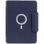 Органайзер с блокнотом и аккумулятором Oiro, синий с логотипом  заказать по выгодной цене в кибермаркете AvroraStore