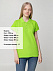 Рубашка поло женская Virma Lady, зеленое яблоко с логотипом  заказать по выгодной цене в кибермаркете AvroraStore