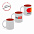 Кружка цветная с логотипом  заказать по выгодной цене в кибермаркете AvroraStore