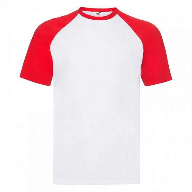 Футболка мужская SHORT SLEEVE BASEBALL T 160 с логотипом  заказать по выгодной цене в кибермаркете AvroraStore