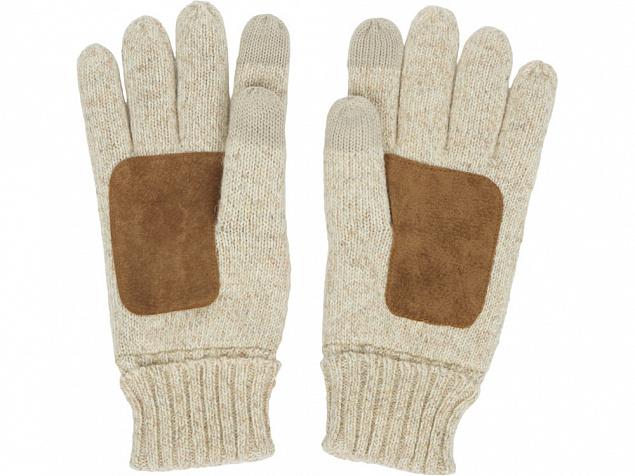 Перчатки утепленные «Пайер», унисекс с логотипом  заказать по выгодной цене в кибермаркете AvroraStore
