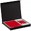 Коробка под ежедневник, аккумулятор и ручку Daily, черная с логотипом  заказать по выгодной цене в кибермаркете AvroraStore