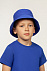 Панама Bizbolka Challenge kids, ярко-синяя с логотипом  заказать по выгодной цене в кибермаркете AvroraStore