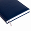Ежедневник Birmingham, А5, датированный (2022 г.), синий с логотипом  заказать по выгодной цене в кибермаркете AvroraStore