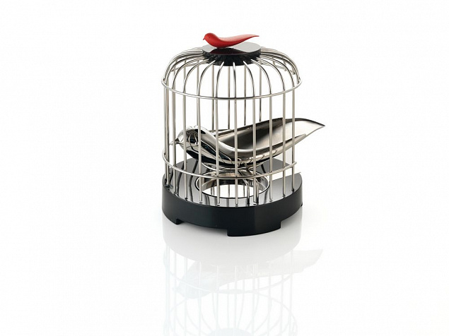 Музыкальный заварочный набор «Певчая птичка» с логотипом  заказать по выгодной цене в кибермаркете AvroraStore
