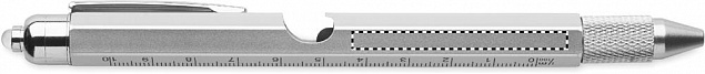Ручка с линейкой и уровнем с логотипом  заказать по выгодной цене в кибермаркете AvroraStore
