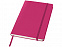 Блокнот классический офисный Juan А5, розовый с логотипом  заказать по выгодной цене в кибермаркете AvroraStore