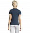 Футболка женская REGENT WOMEN, синяя (джинс) с логотипом  заказать по выгодной цене в кибермаркете AvroraStore