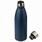 Термобутылка вакуумная герметичная, Fresco, 500 ml, синяя с логотипом  заказать по выгодной цене в кибермаркете AvroraStore