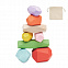 8 деревянных камней в мешочке с логотипом  заказать по выгодной цене в кибермаркете AvroraStore