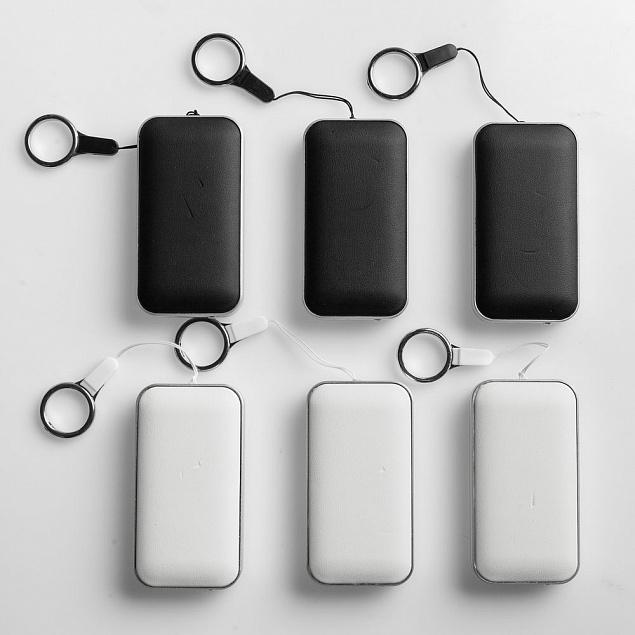 Беспроводная колонка Nano Lite, серебристая с черным с логотипом  заказать по выгодной цене в кибермаркете AvroraStore