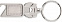 Брелок для ключей Euro Token с логотипом  заказать по выгодной цене в кибермаркете AvroraStore